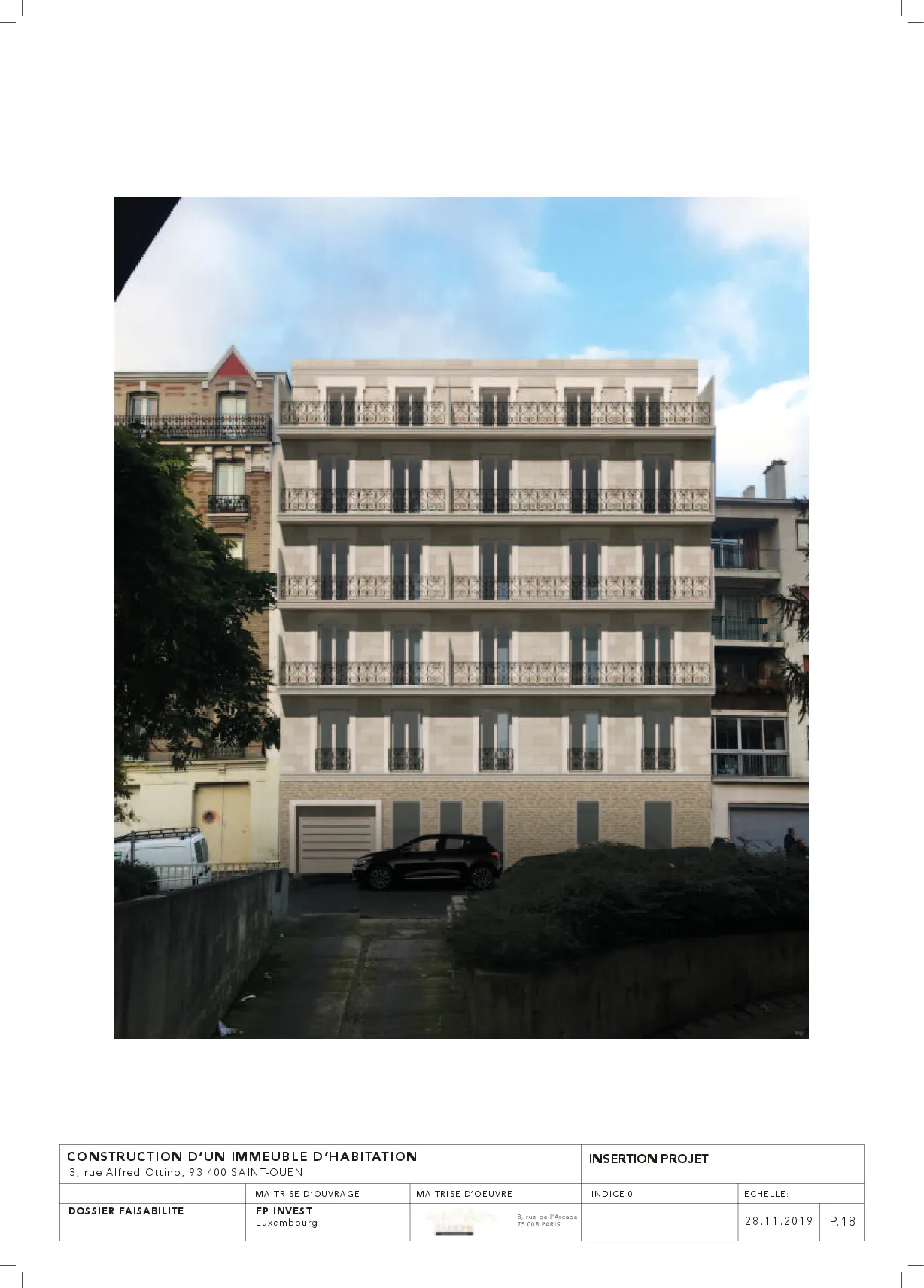 Réalisation d'un immeuble de logements media 57