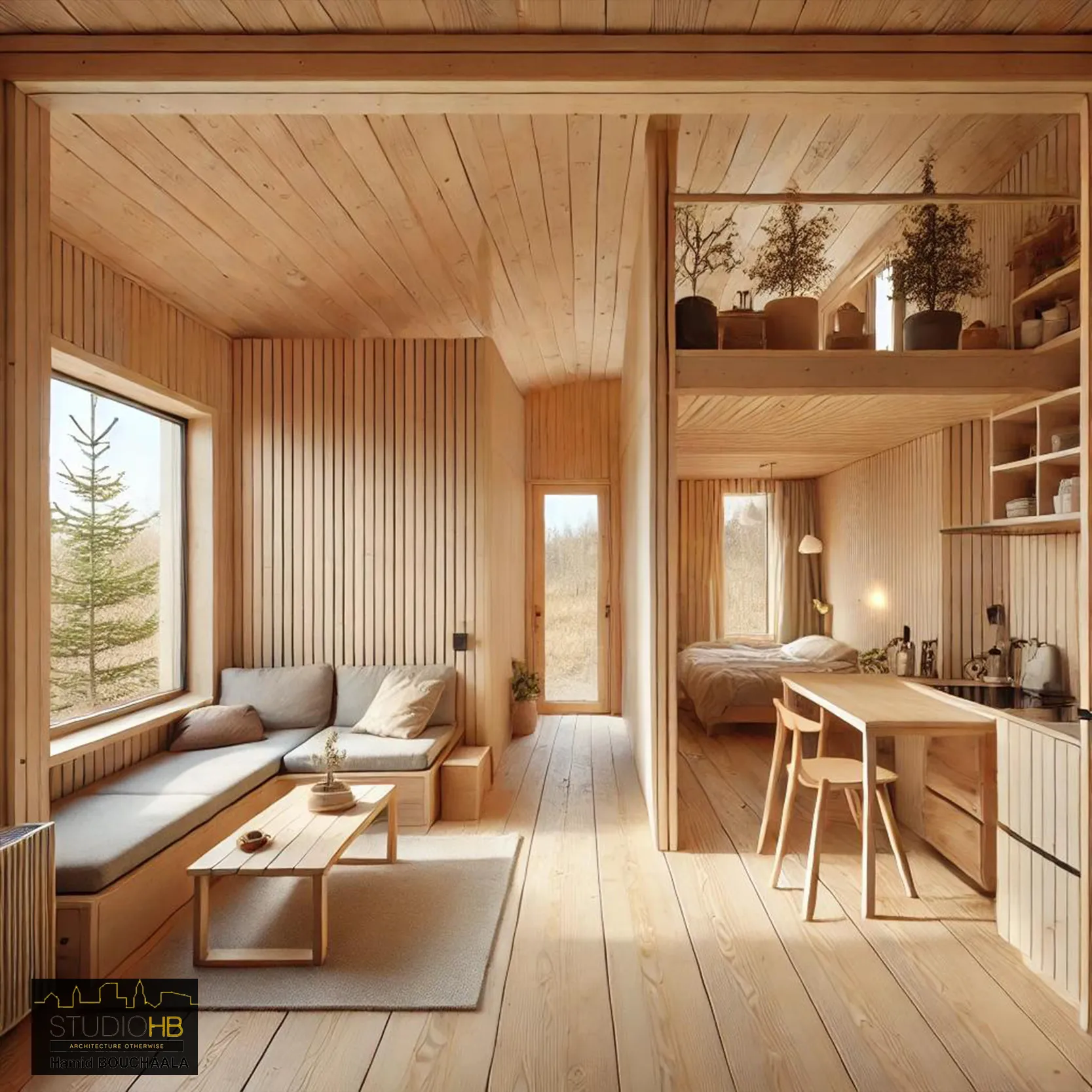 Maison bois économique et ergonomique media 1