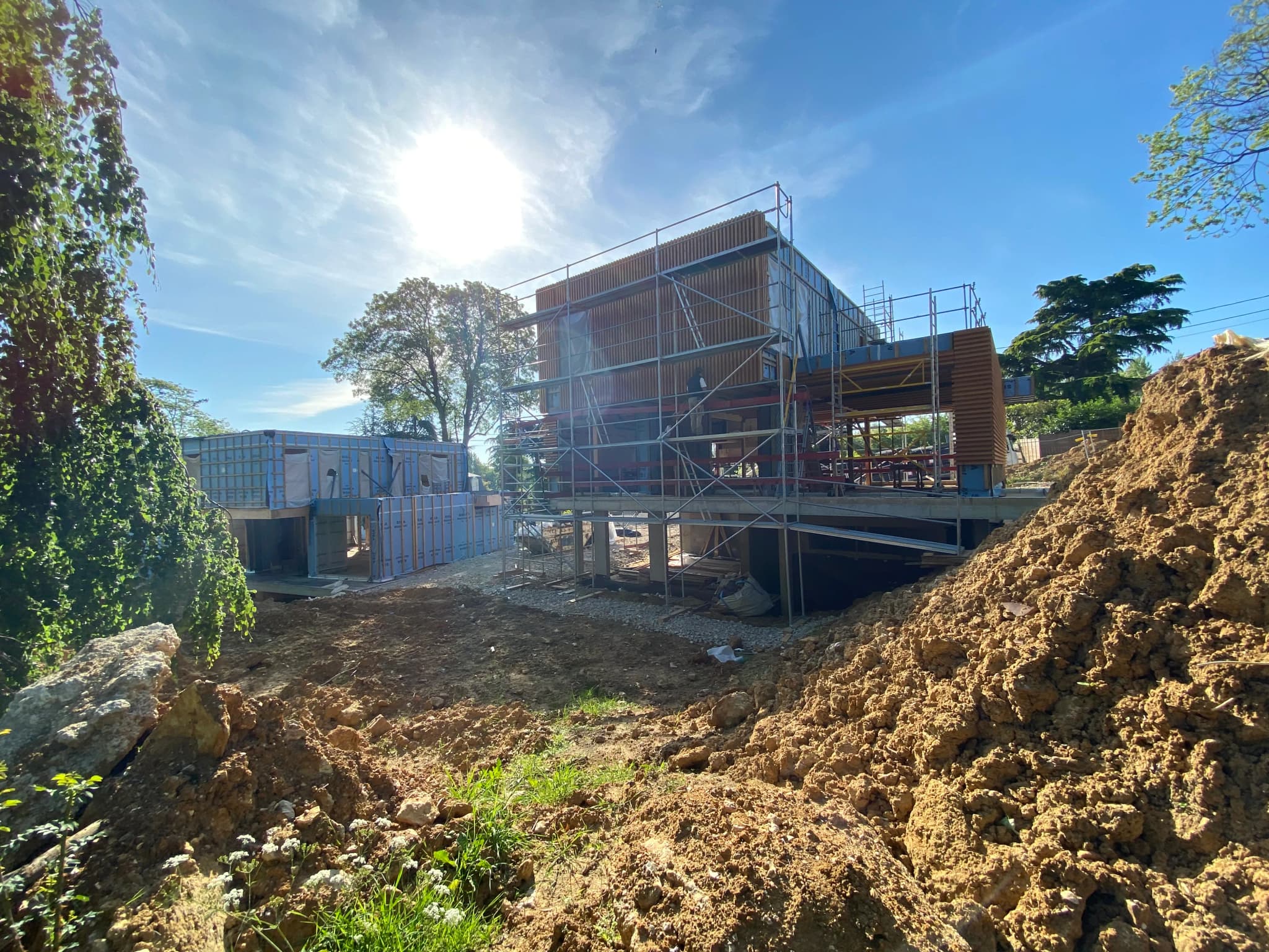 Programme Vert Bois 8 maisons individuelles media 70