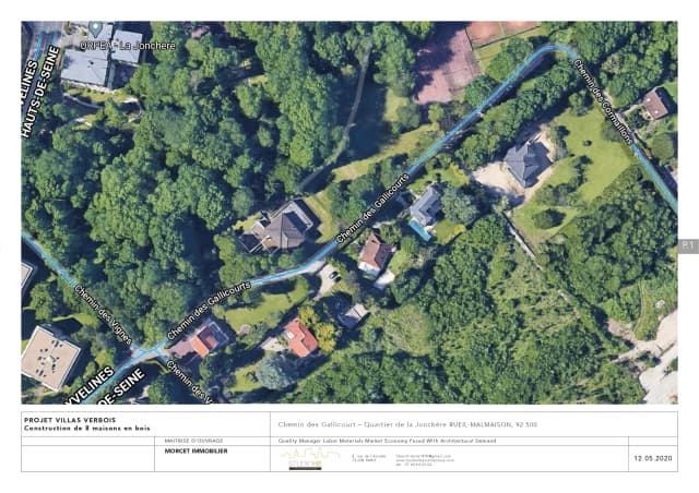 Programme Vert Bois 8 maisons individuelles media 74