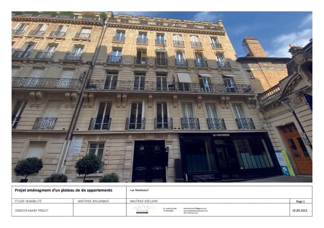 LUX Studios, rue Marboeuf - Réhabilitation compléte - FP INVEST media 1